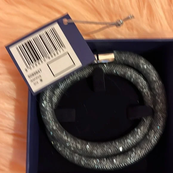 Swarovski Blue and Silver Bracelet - Picture 6 of 7